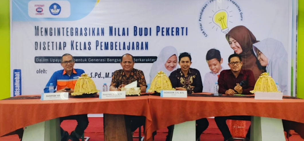 PT Semen Bosowa Maros dan PGRI Dorong Inovasi Pembelajaran Berbasis Karakter Kearifan Lokal