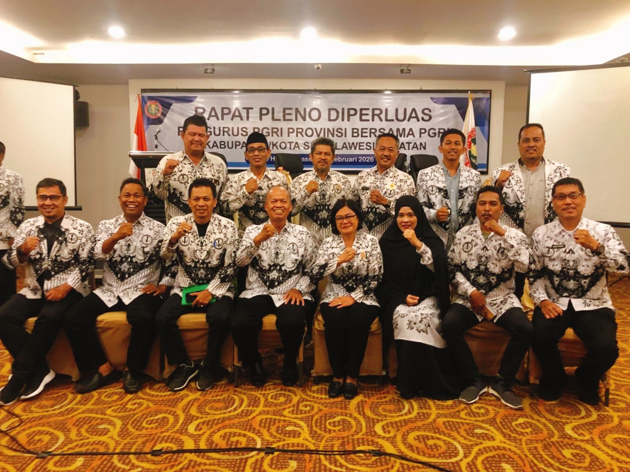 PGRI Sulawesi Selatan Gelar Sosialisasi Aplikasi SIK dan Pelatihan Jurnalistik di Makassar