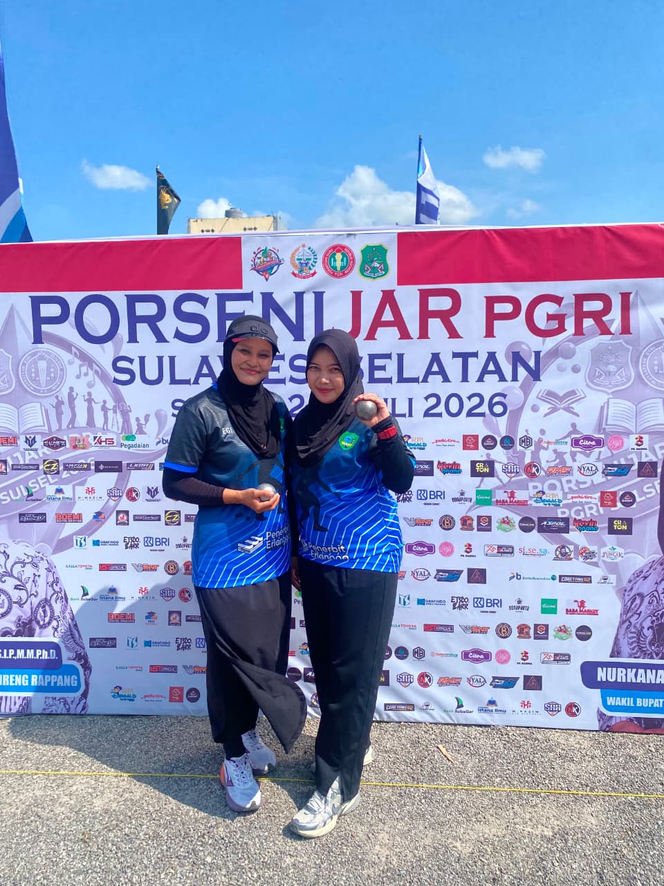 Petanque Dobel Putri Maros Bidik Babak Perempat Final, Siap Pertahankan Gelar Juara