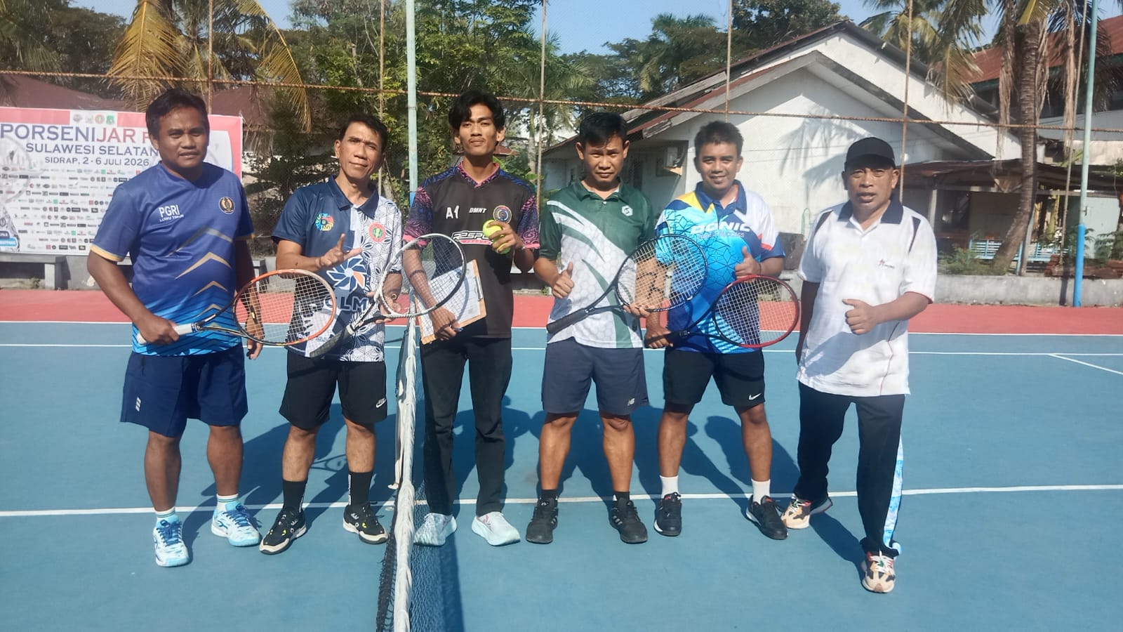 Langkah Tim Tenis Lapangan 'Besi Tua' Maros Terhenti, Luwu Timur Amankan Tiket 8 Besar