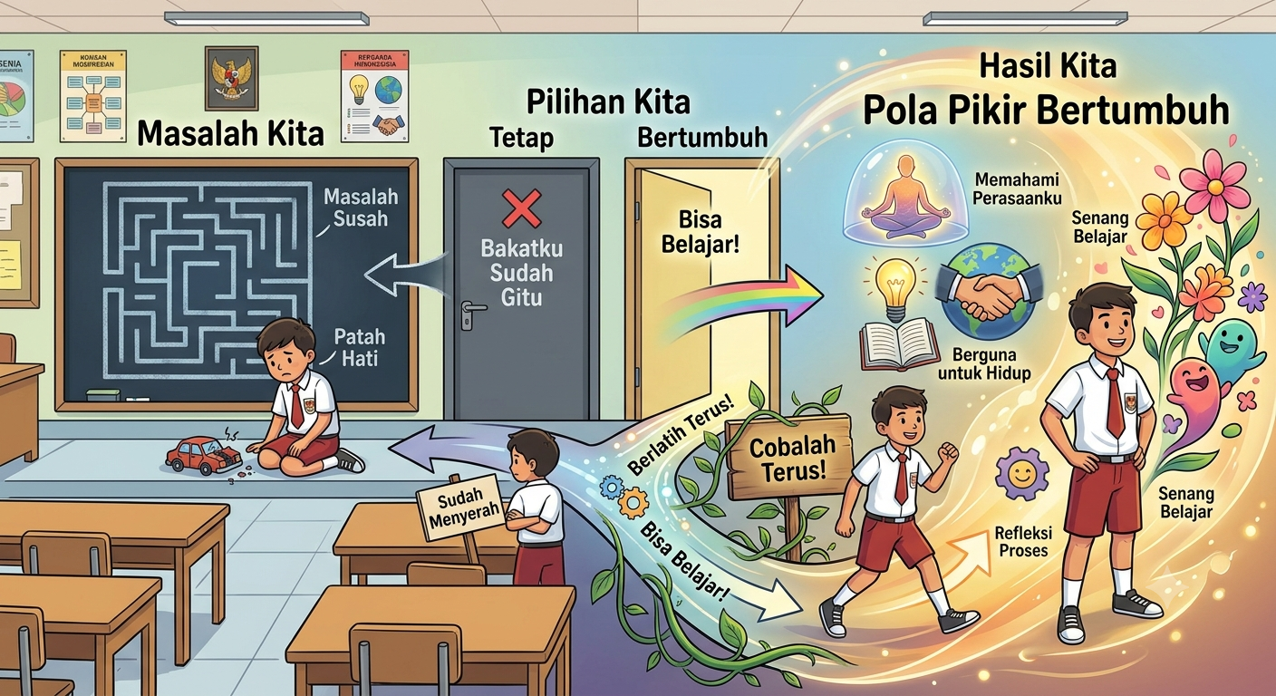 Mengenal Pola Pikir dan 3 Prinsip Utama Pembelajaran Mendalam di Sekolah